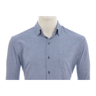 Eden Valley Overhemd Flannel Blue