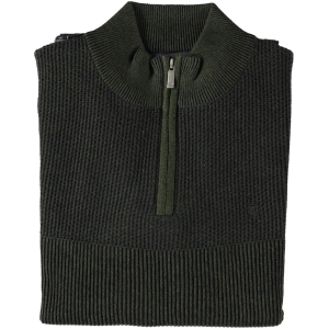 Fellows United Pullover Structured Moss Green