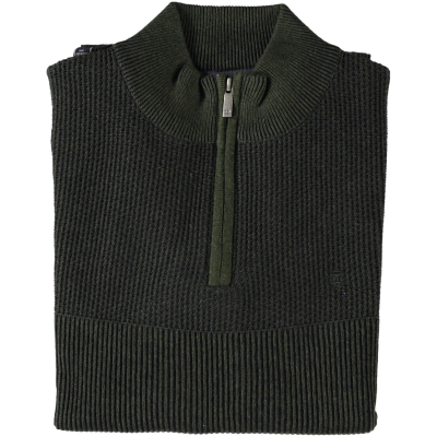 Fellows United Pullover Structured Moss Green