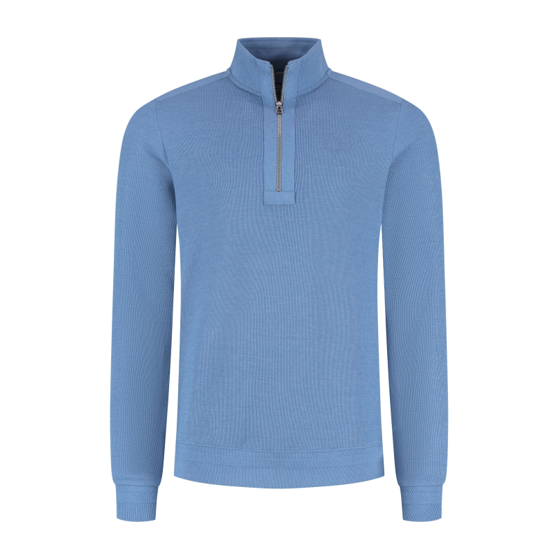 Fellows United Sweater Milano Mid Blue