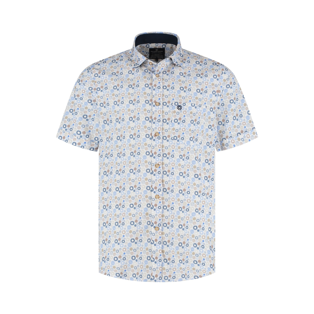 Fellows United Overhemd Galaxy Mid Blue