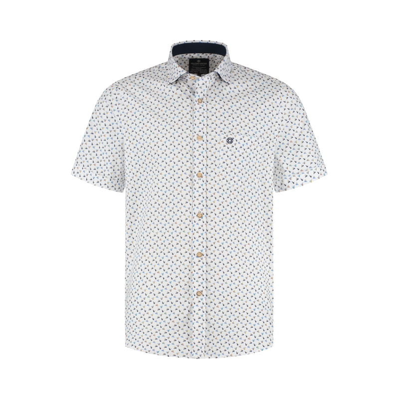 Fellows United Overhemd Heart Mid Blue