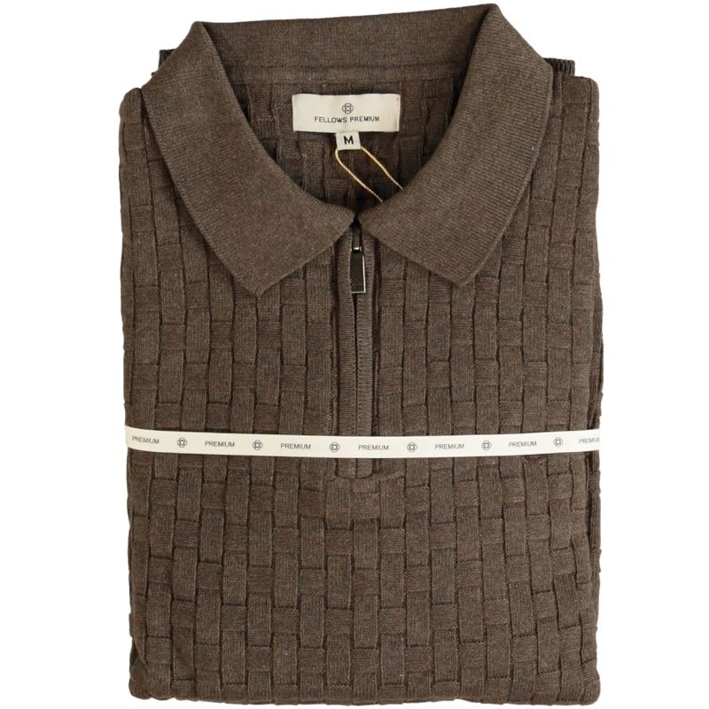 Fellows United Pullover Dark Brown