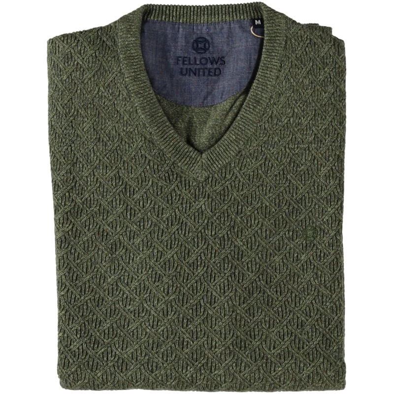 Fellows United Pullover Moss Green