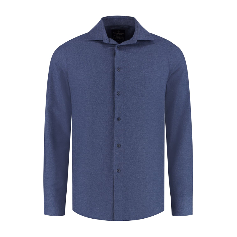 Fellows United Overhemd Flannel Navy