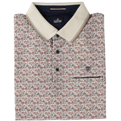 Fellows United Polo Shirt Bicycles Oker Fellows United Polo Shirt Bicycles Oker