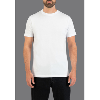 Slater T-Shirt O-Neck White