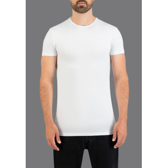 Slater T-Shirt O-Neck White