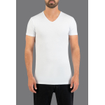 Slater T-Shirt V-Neck White