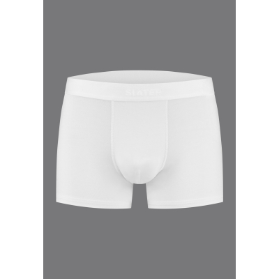 Slater Boxer Short Bamboo White Slater Boxer Short Bamboo White