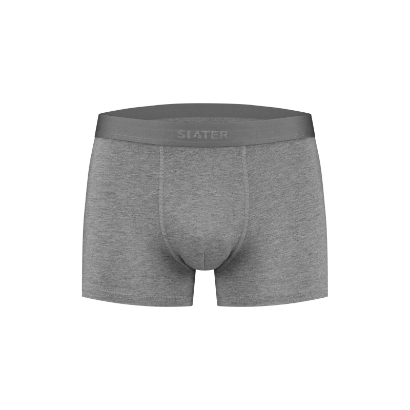 Slater Boxer Short Bamboo Grey Melange