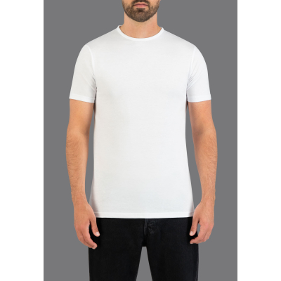 Slater T-Shirt O-Neck White