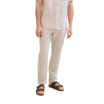 Tom Tailor Chino Linnen Caramel Beige Chambray