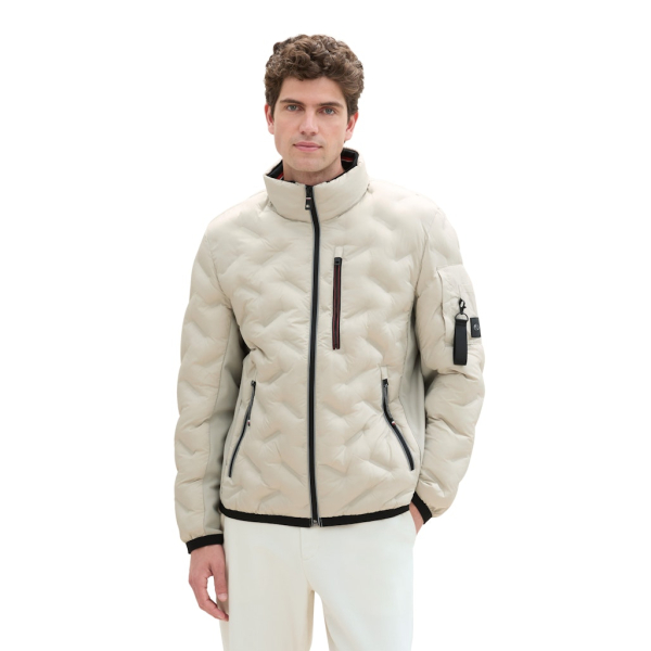 Tom Tailor Hybrid Jacket Beige Alfalfa
