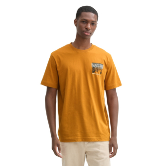 Tom Tailor T-Shirt Peanut Butter Brown