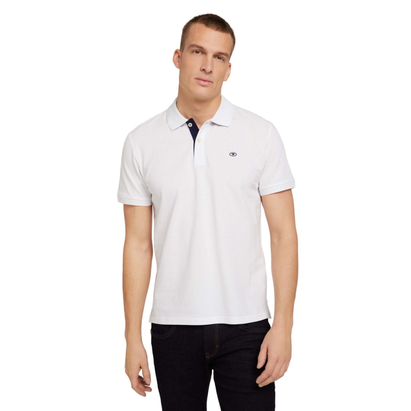Tom Tailor Polo Shirt White