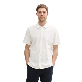 Tom Tailor Shirt Ottoman Off White