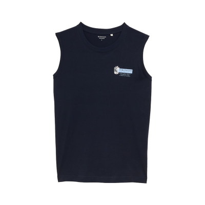 Tom Tailor Tank Top Sky Captain Blue Tom Tailor Tank Top Sky Captain Blue