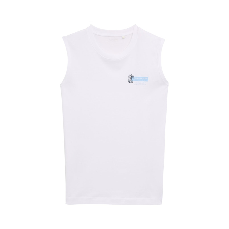 Tom Tailor Tank Top White