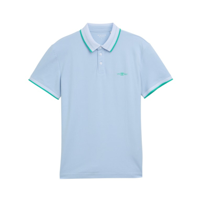 Tom Tailor Polo Shirt Light Powder Blue