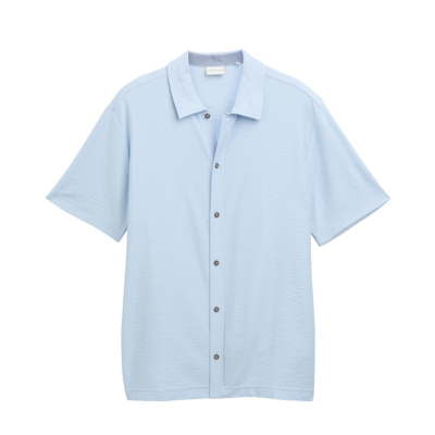 Tom Tailor Shirt Ottoman Light Powder Blue Tom Tailor Shirt Ottoman Light Powder Blue