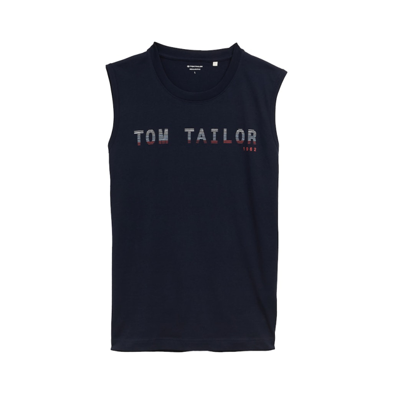 Tom Tailor Tank Top Sky Captain Blue