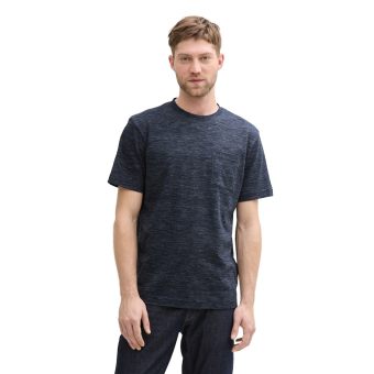 Tom Tailor T-Shirt Stripe Sky Captain Blue