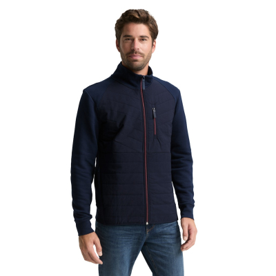 Tom Tailor Sweat Jacket Sky Captain Blue Tom Tailor Sweat Jacket Sky Captain Blue