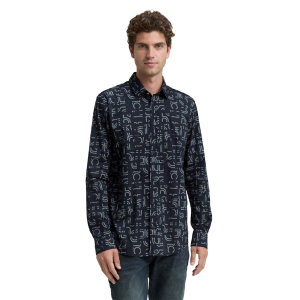 Tom Tailor Shirt Poplin Navy