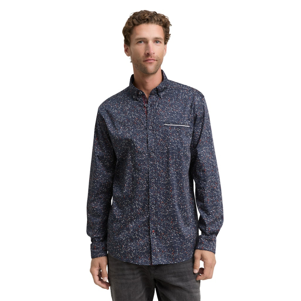Tom Tailor Shirt Shards Navy