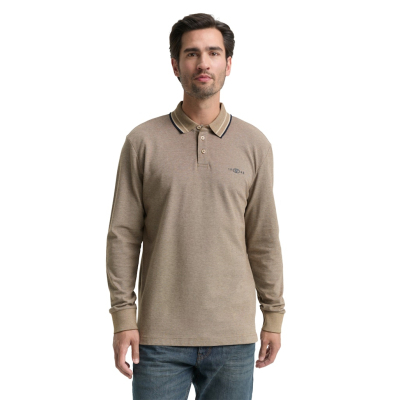 Tom Tailor Longsleeve Polo Shirt Navy White Tom Tailor Longsleeve Polo Shirt Navy White