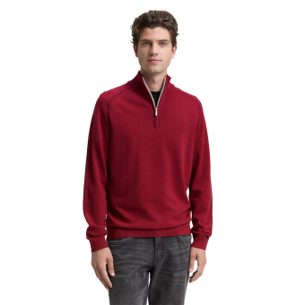 Tom Tailor Trui Troyer Dark Samba Red