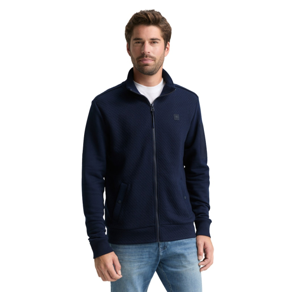 Tom Tailor Sweat Vest Sky Captain Blue