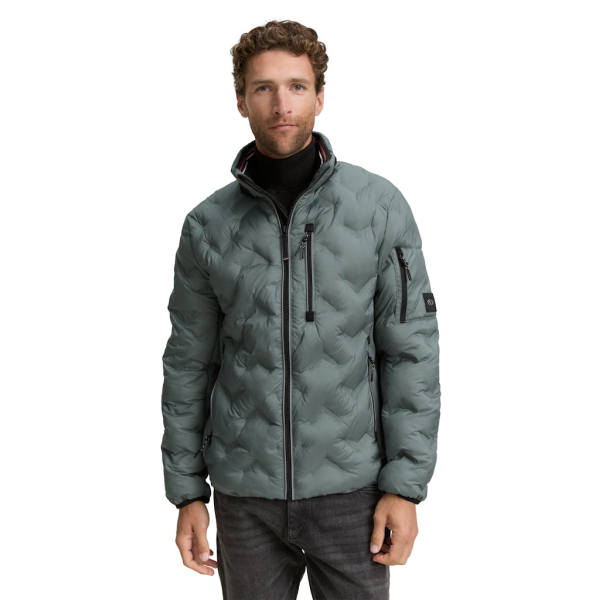 Tom Tailor Hybrid Jacket Washed Jasper Green