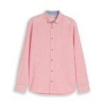 Tom Tailor Shirt Linnen Chili Orange