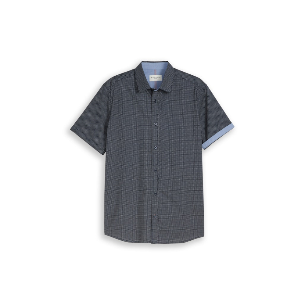 Tom Tailor Shirt Dotted Navy