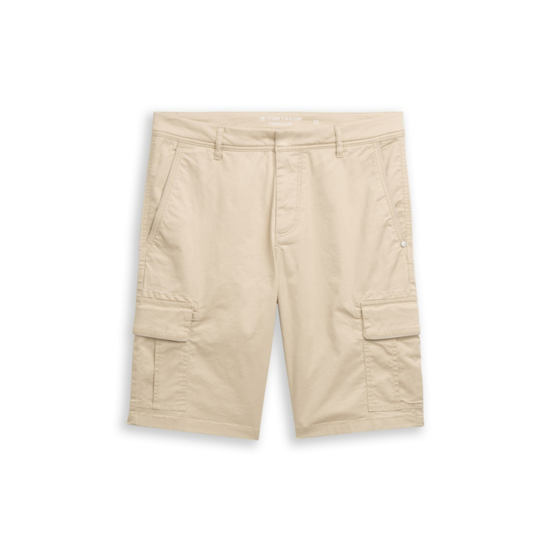 Tom Tailor Cargo Shorts Cashew Beige