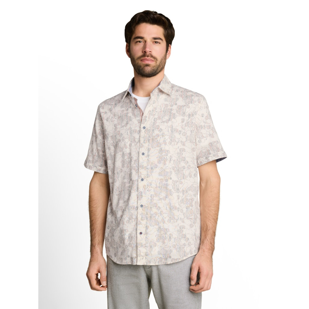 Tom Tailor Shirt Irregular Off White