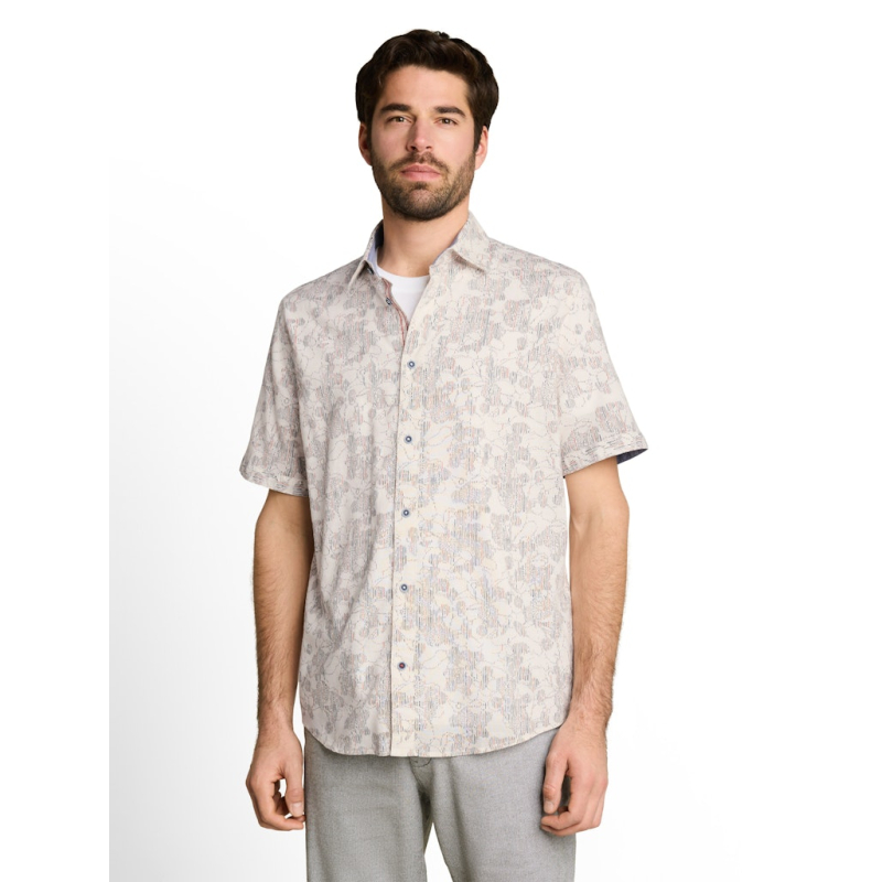 Tom Tailor Shirt Irregular Off White