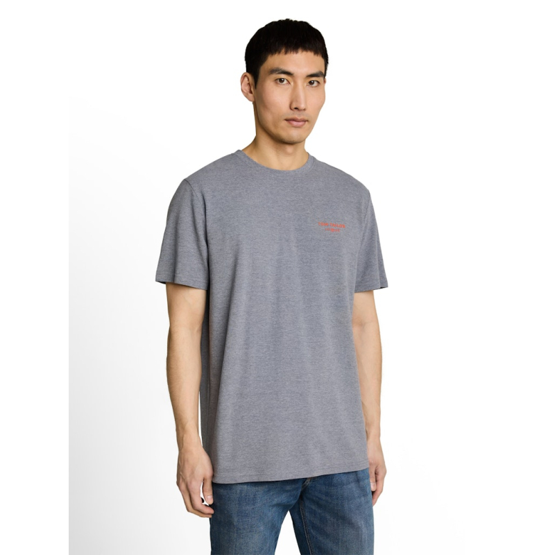 Tom Tailor T-Shirt Pique Sky Captain Blue