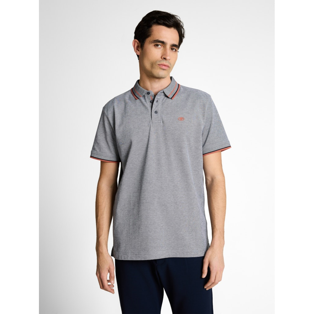 Tom Tailor Polo Shirt Navy White