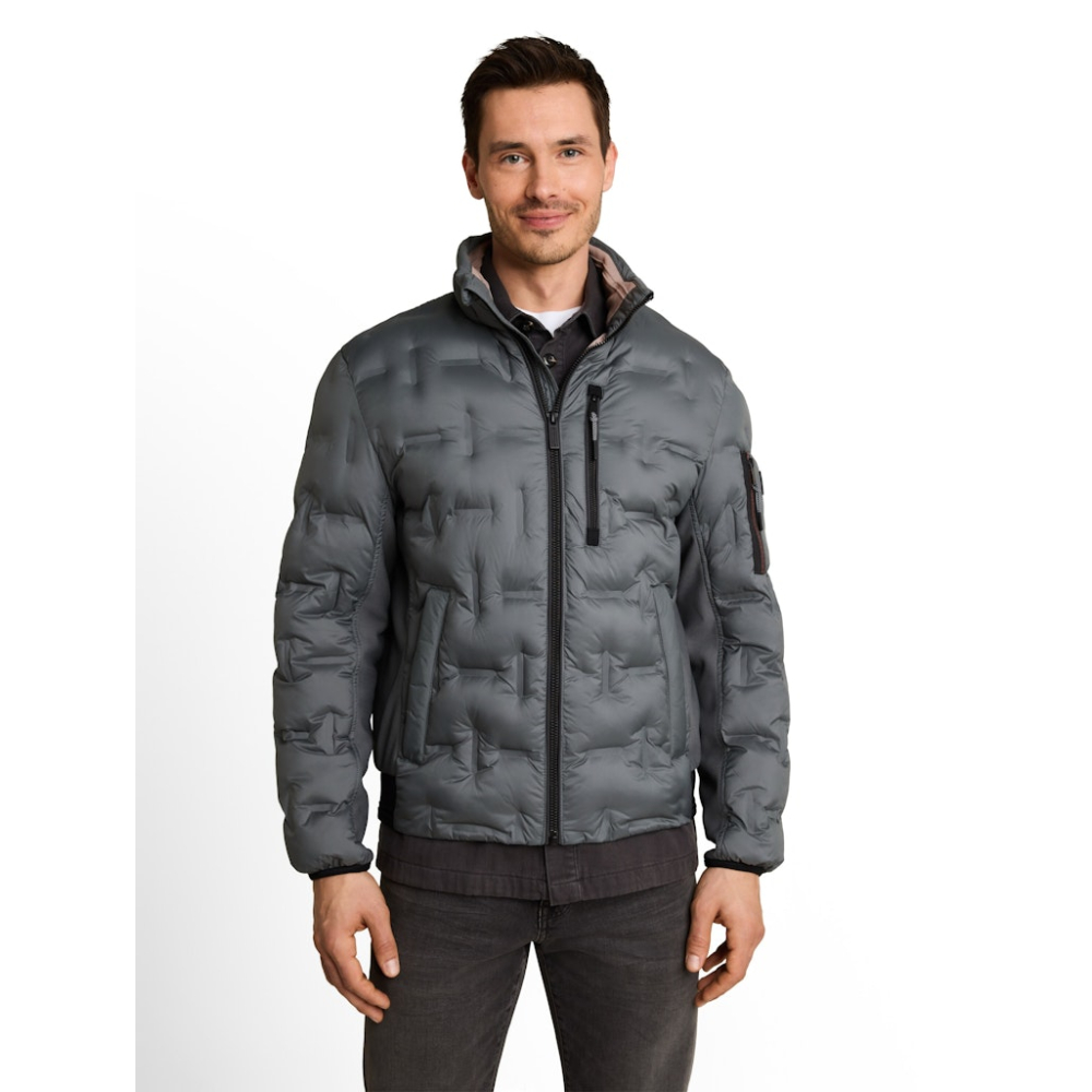 Tom Tailor Hybrid Jacket Darkest Olive