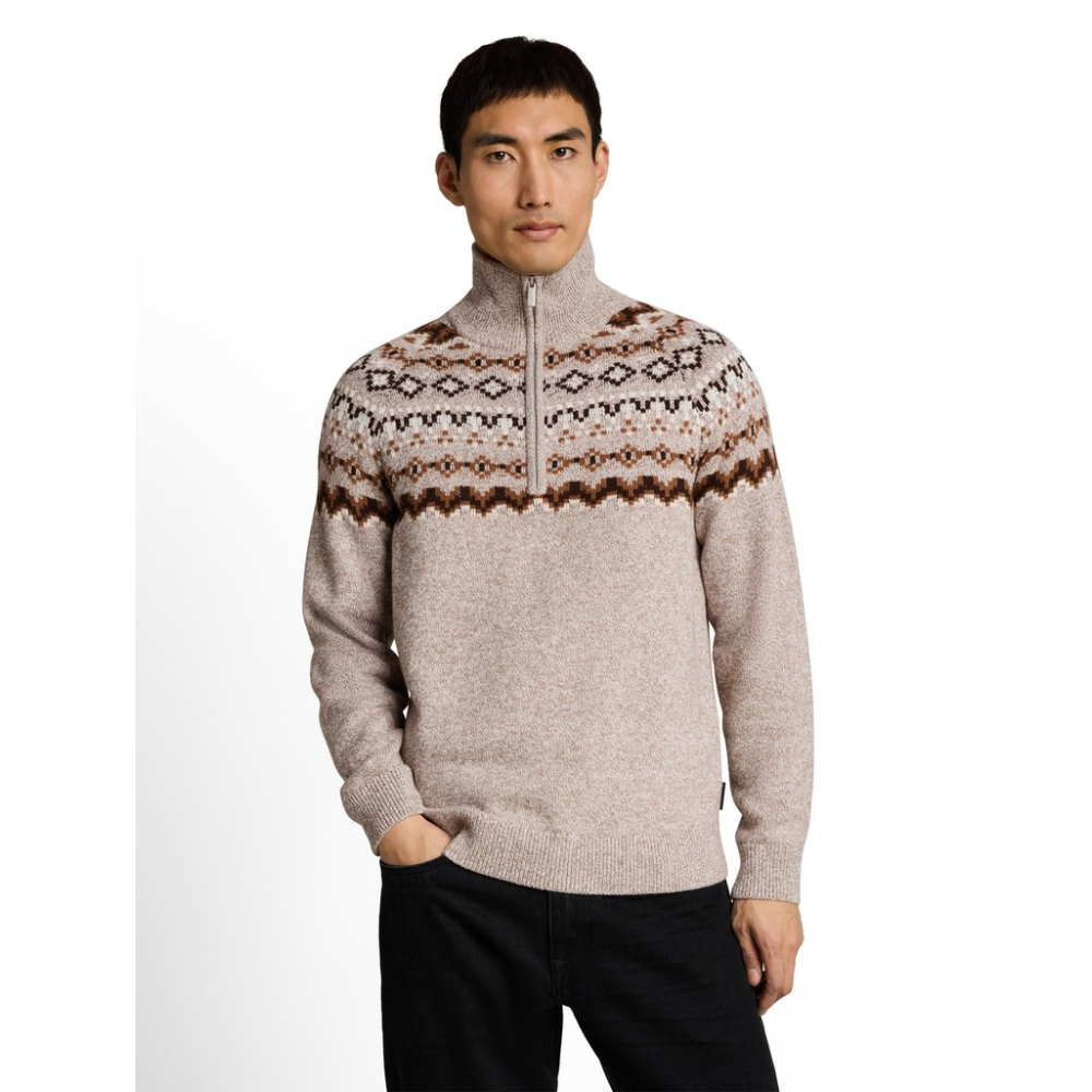Tom Tailor Trui Troyer Driftwood Taupe
