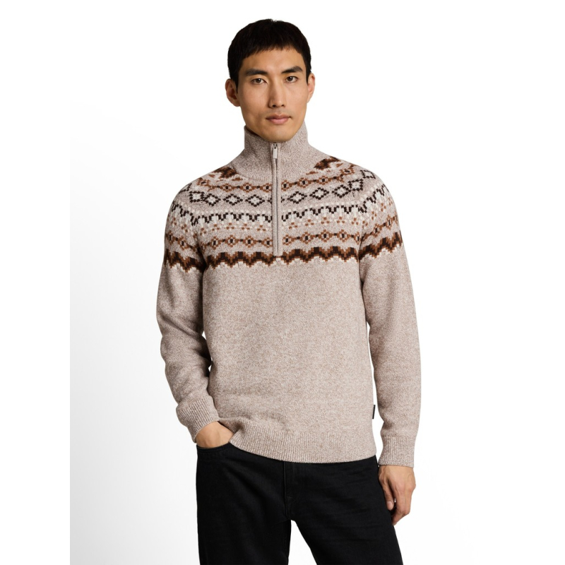Tom Tailor Trui Troyer Driftwood Taupe