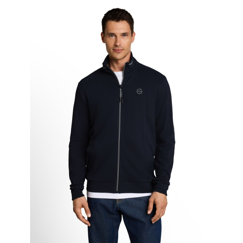 Tom Tailor Sweat Vest Ottoman Sky Captain Blue