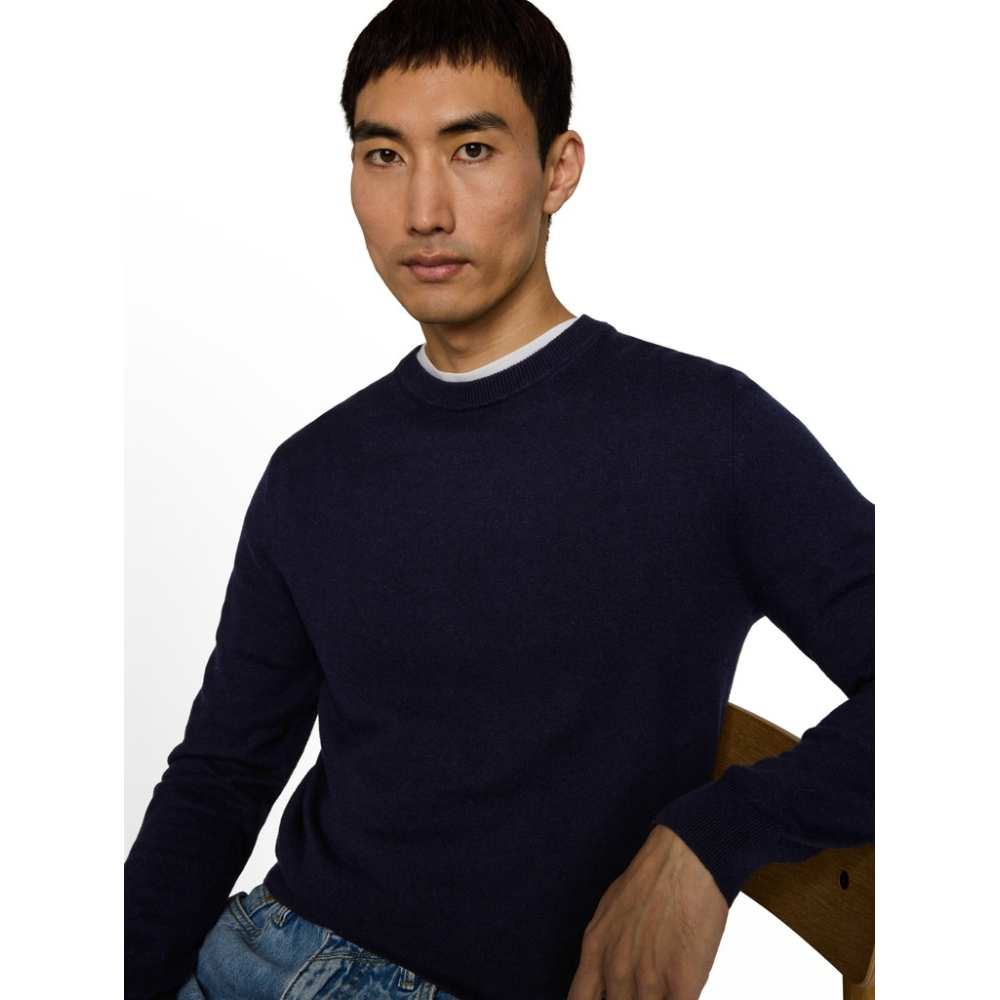 Tom Tailor Trui Navy Melange
