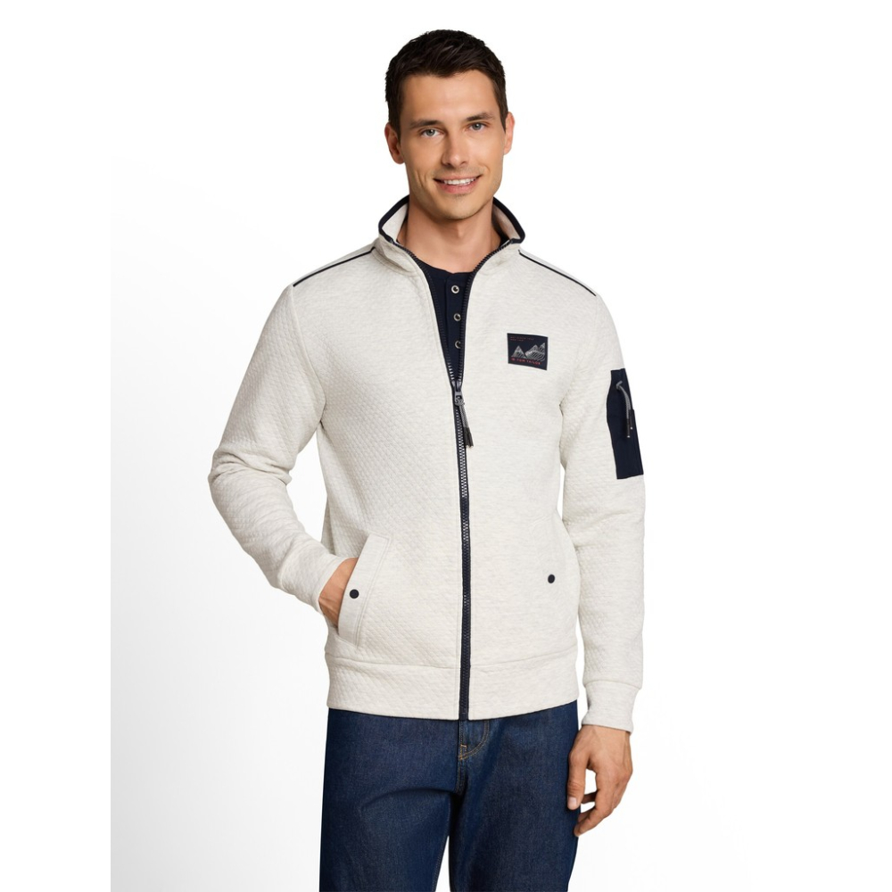 Tom Tailor Sweat Vest Soft Butter Cream