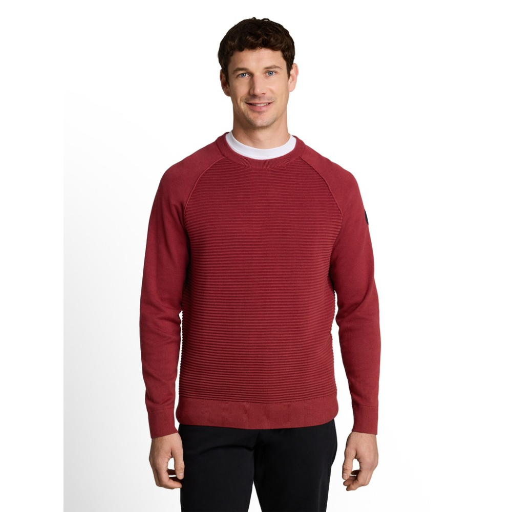 Tom Tailor Trui Ottoman Pear Red