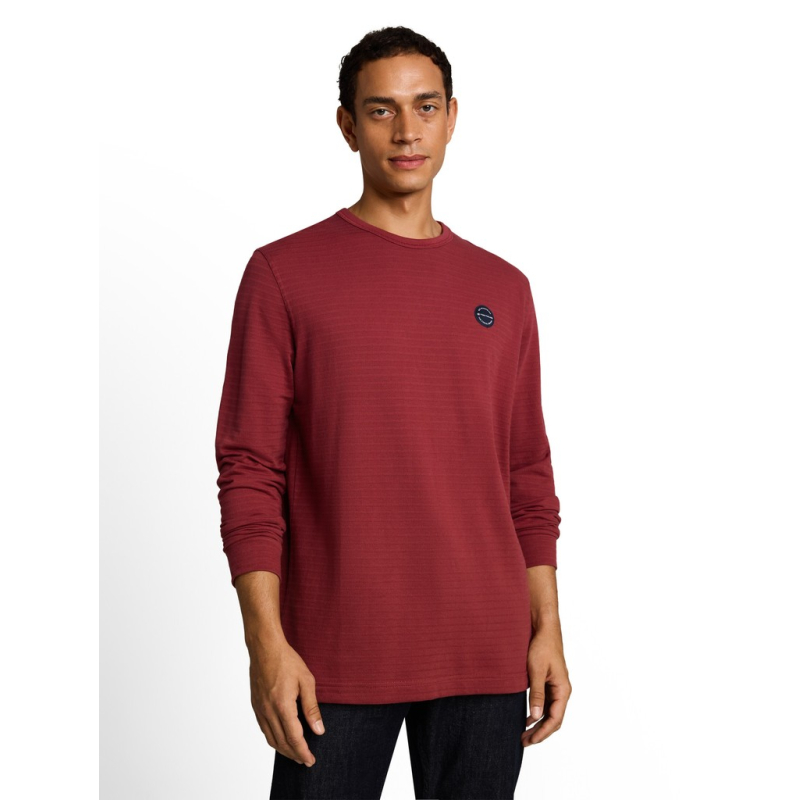 Tom Tailor Longsleeve Shirt Pear Red