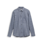 Tom Tailor Shirt Grindle White Blue